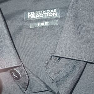 Mens Kenneth Cole Reaction Button Down Dress Shirt